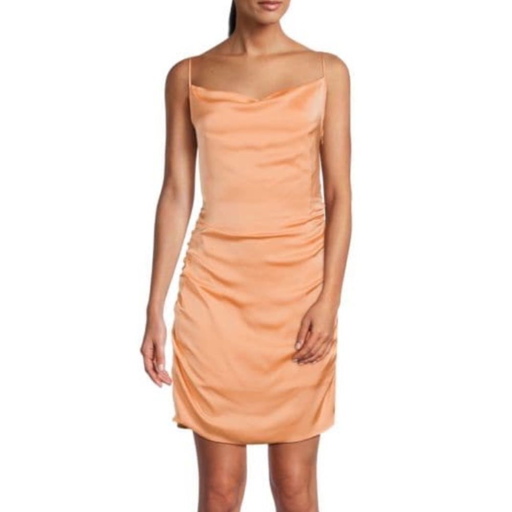 NWT Ramy Brook Peach Mini Dress